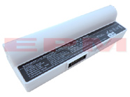 SL22-703 6-Cell 6600mAh Asus Eee PC 701SD 701SDX 703 900A 900HA 900HD Replacement Extended Netbook Battery (White)