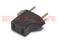European Plug Adapter for AC DC Digital Camera Camcorder Battery Charger