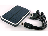 4000mAh Solar Panel Backup Battery Power Bank for Smartphones (Samsung Galaxy BlackBerry HTC Motorola Nokia LG Sony Ericsson) E-Book Readers MP3 MP4 Players GPS
